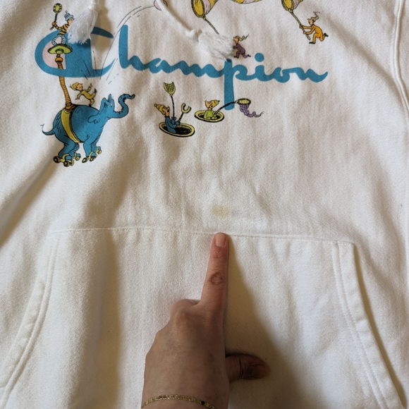 Champion Dr. Seuss Oh the Places You'll Go Reverse Weave Hooded Sweatshirt - Picture 14 of 15